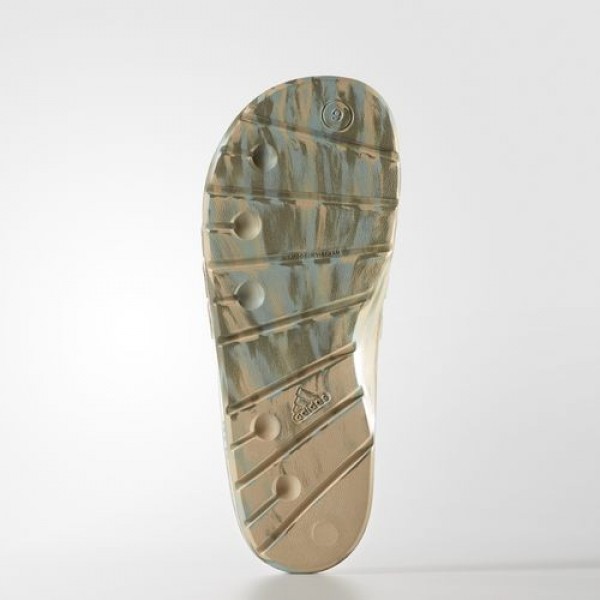 Adidas Sandale Duramo Femme Linen Khaki/Energy/Trace Cargo Natation Chaussures NO: BA8787