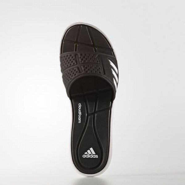 Adidas Sandales Adipure Cloudfoam Femme Core Black/Footwear White Natation Chaussures NO: BB4558