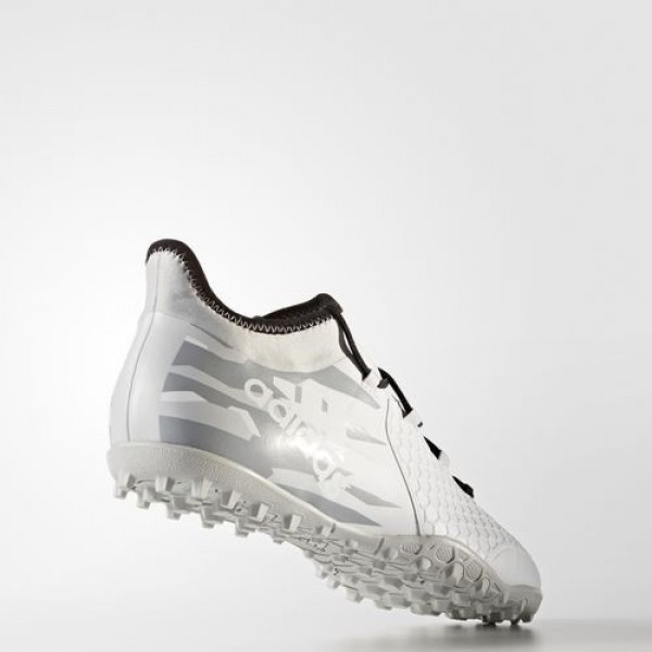 Adidas X Tango 16.2 Turf Homme Footwear White/Mid Grey Football Chaussures NO: BA9828
