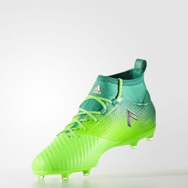 Adidas Ace 17.2 Primemesh Terrain Souple Homme Solar Green/Core Black/Core Green Football Chaussures NO: BB5968