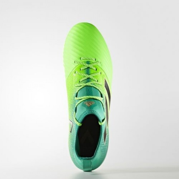 Adidas Ace 17.2 Primemesh Terrain Souple Homme Solar Green/Core Black/Core Green Football Chaussures NO: BB5968