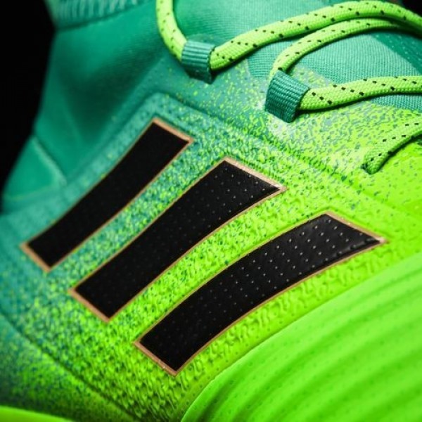 Adidas Ace 17.2 Primemesh Terrain Souple Homme Solar Green/Core Black/Core Green Football Chaussures NO: BB5968