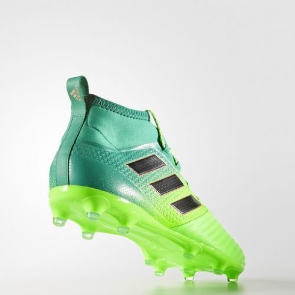 Adidas Ace 17.2 Primemesh Terrain Souple Homme Solar Green/Core Black/Core Green Football Chaussures NO: BB5968