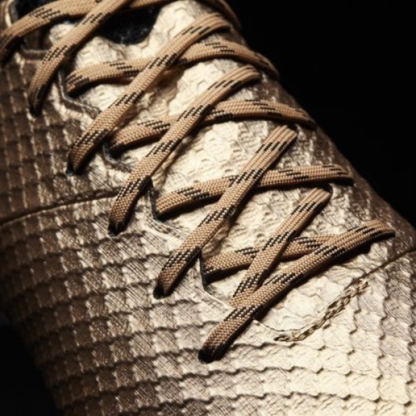 Adidas Messi 16.1 Terrain Souple Homme Copper Metallic/Core Black/Solar Green Football Chaussures NO: BA9109