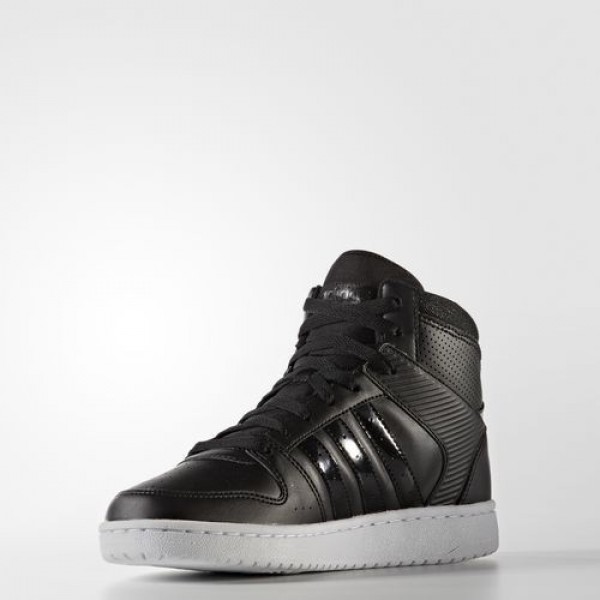 Adidas Vs Hoopster Mid Femme Core Black/Footwear White neo Chaussures NO: B74435