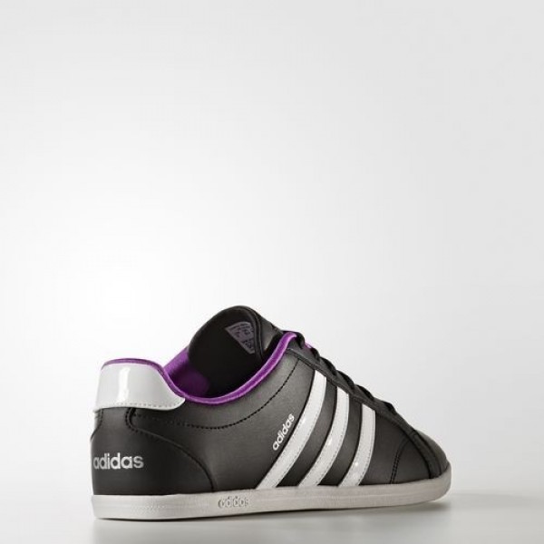 Adidas Vs Coneo Qt Femme Core Black/Footwear White/Matte Silver neo Chaussures NO: B74551