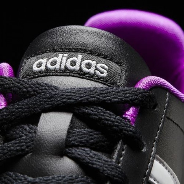 Adidas Vs Coneo Qt Femme Core Black/Footwear White/Matte Silver neo Chaussures NO: B74551