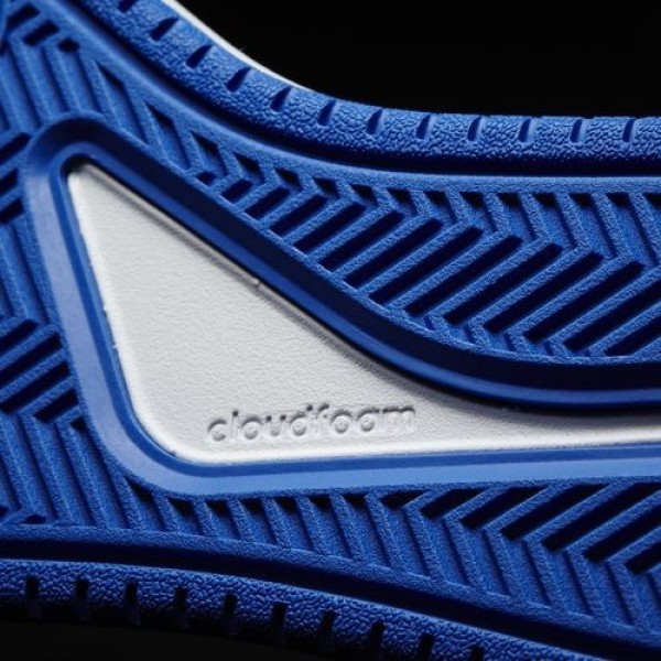 Adidas Cloudfoam Bb Hoops Homme Footwear White/Core Black/Blue neo Chaussures NO: AW3909
