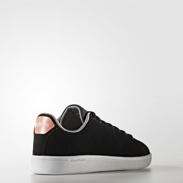 Adidas Cloudfoam Advantage Clean Femme Core Black/Sun Glow neo Chaussures NO: AW3996