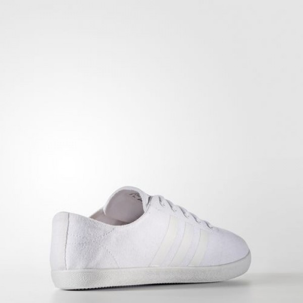 Adidas Cloudfoam Qt Vulc Femme Footwear White/Matte Silver neo Chaussures NO: B74579
