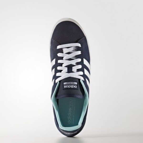 Adidas Cloudfoam Daily Qt Femme Collegiate Navy/Footwear White/Clear Aqua neo Chaussures NO: AW4216