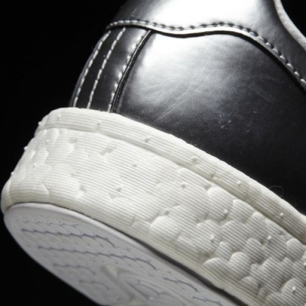 Adidas Stan Smith Boost Femme Silver Metallic/Footwear White Originals Chaussures NO: BB0108