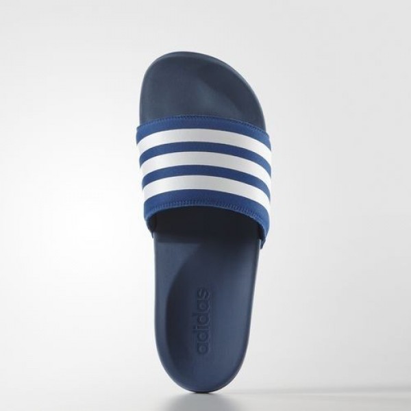 Adidas Sandale Adilette Supercloud Plus Homme EQT Blue/Footwear White Natation Chaussures NO: AQ4936
