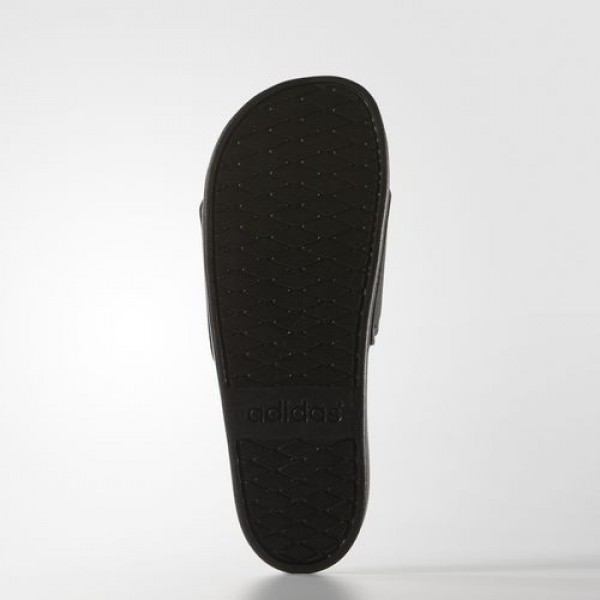 Adidas Sandale Adilette Cloudfoam Plus Femme Core Black/Silver Metallic Natation Chaussures NO: S79352