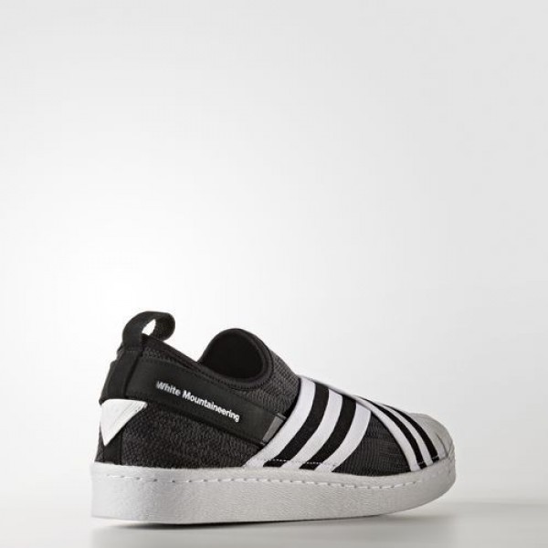 Adidas White Mountaineering Primeknit Superstar Slip-On Femme Core Black / Ftwr White / Ftwr White Originals Chaussures NO: BY2880