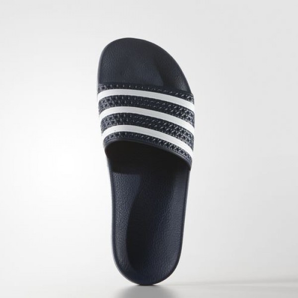 Adidas Sandales Adilette Homme adiblue/White Originals Chaussures NO: 288022