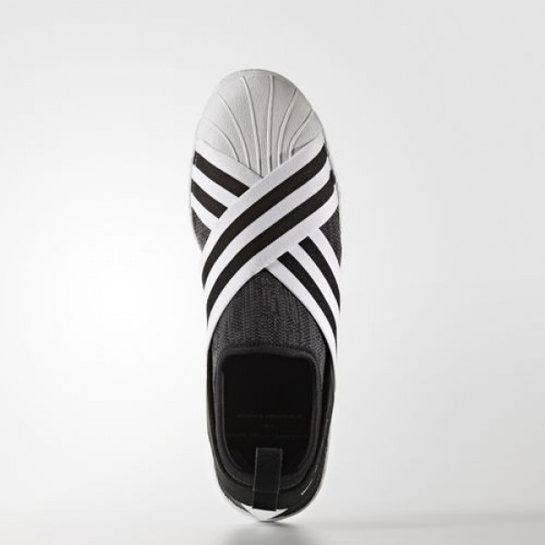 Adidas White Mountaineering Primeknit Superstar Slip-On Femme Core Black / Ftwr White / Ftwr White Originals Chaussures NO: BY2880
