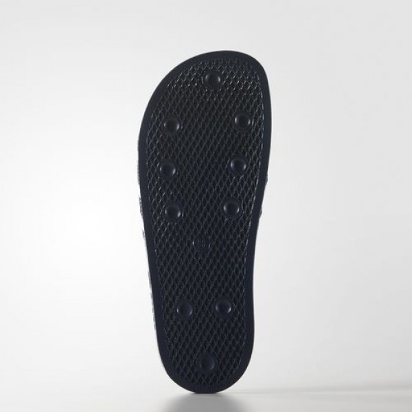 Adidas Sandales Adilette Homme adiblue/White Originals Chaussures NO: 288022