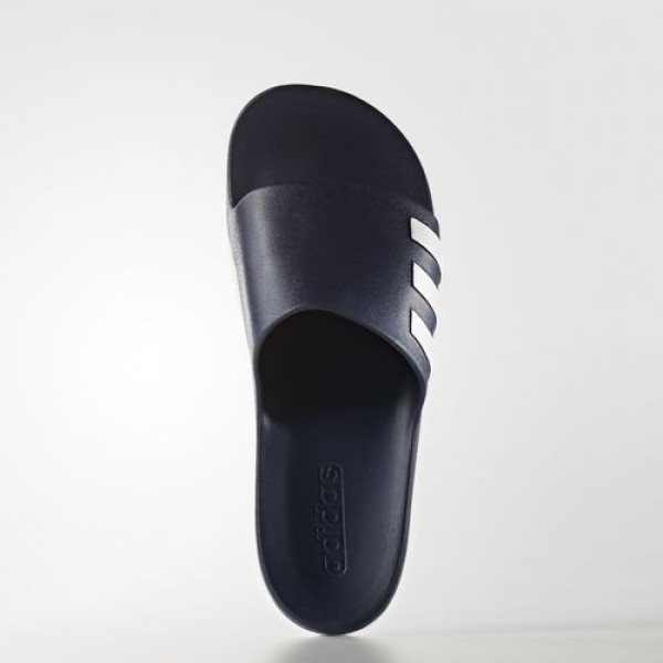 Adidas Sandale Aqualette Cloudfoam Homme Collegiate Navy/Footwear White Natation Chaussures NO: AQ2163