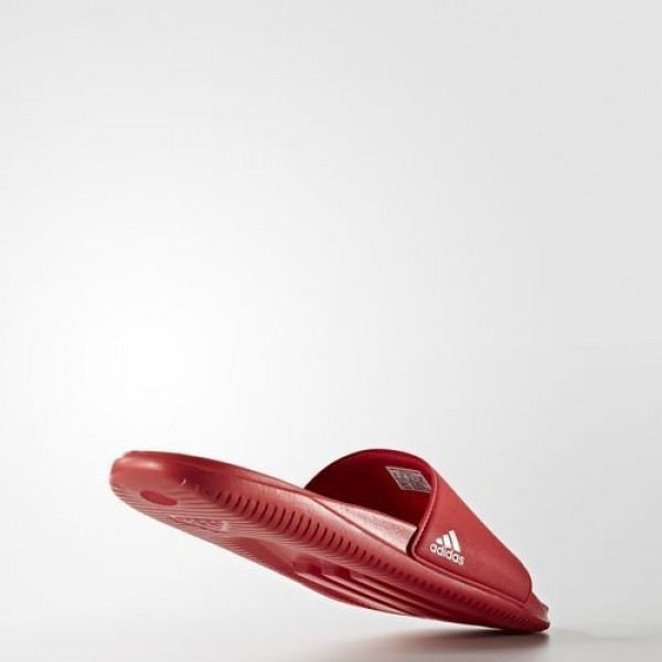 Adidas Sandale Fc Bayern Football Homme True Red/Footwear White Natation Chaussures NO: AQ3793