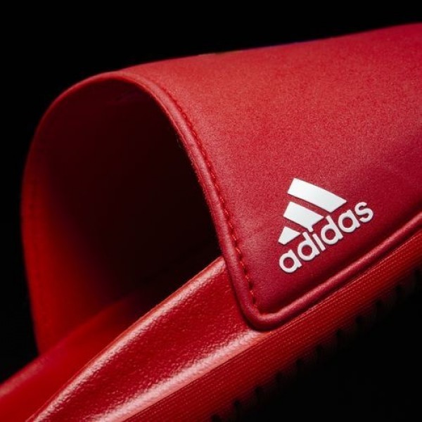 Adidas Sandale Fc Bayern Football Homme True Red/Footwear White Natation Chaussures NO: AQ3793