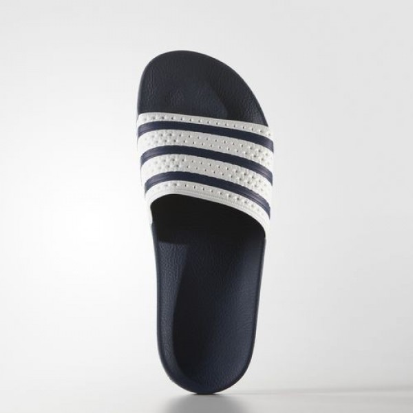 Adidas Sandales Adilette Femme adiblue/White Originals Chaussures NO: G16220