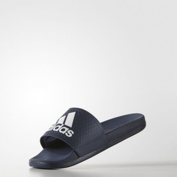 Adidas Sandale Adilette Cloudfoam Plus Homme Collegiate Navy/Footwear White Natation Chaussures NO: AQ3116