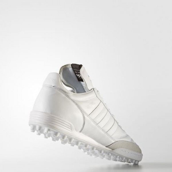 Adidas Mundial Team Homme Footwear White/Tech Silver Metallic Football Chaussures NO: BY9156