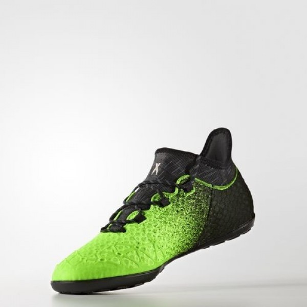 Adidas X Tango 16.1 Indoor Homme Solar Green/Core Black/Copper Metallic Football Chaussures NO: BB5001