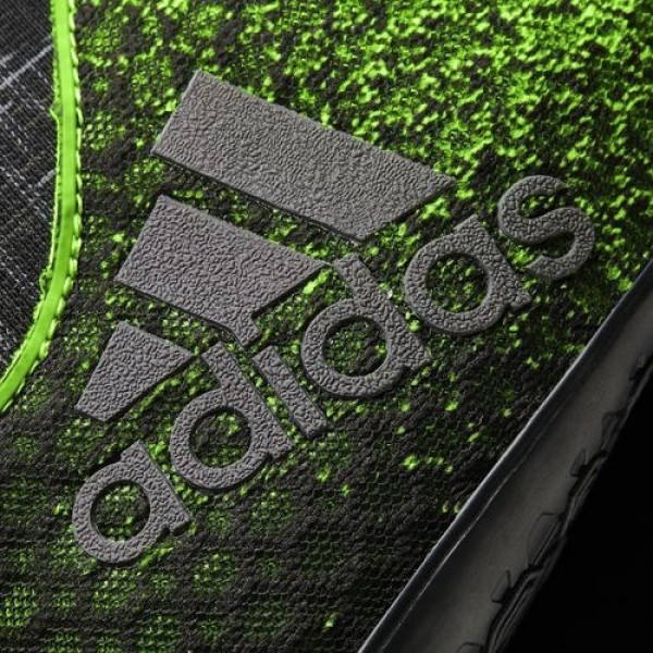 Adidas X Tango 16.1 Indoor Homme Solar Green/Core Black/Copper Metallic Football Chaussures NO: BB5001
