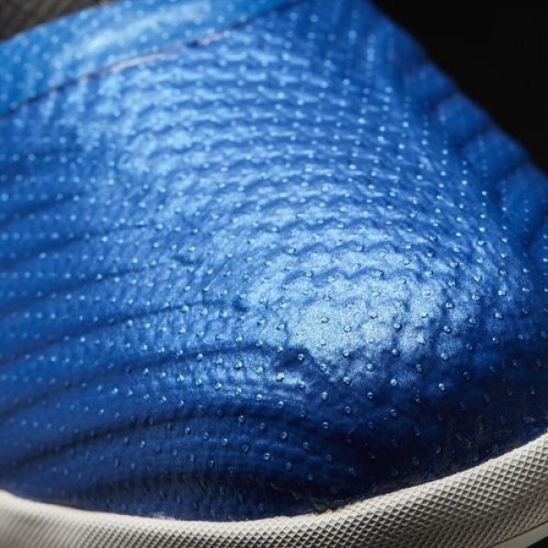 Adidas Ace Tango 17+ Purecontrol Indoor Homme Core Black/Footwear White/Blue Football Chaussures NO: BY2820