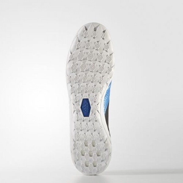 Adidas Ace Tango 17+ Purecontrol Indoor Homme Core Black/Footwear White/Blue Football Chaussures NO: BY2820