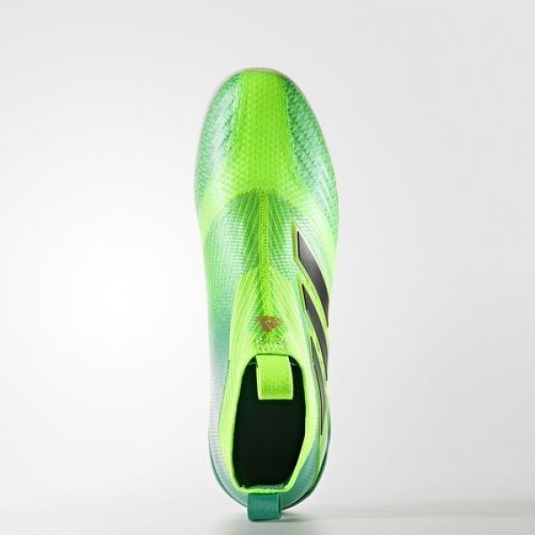 Adidas Ace Tango 17+ Purecontrol Indoor Homme Solar Green/Core Black/Core Green Football Chaussures NO: BY2821