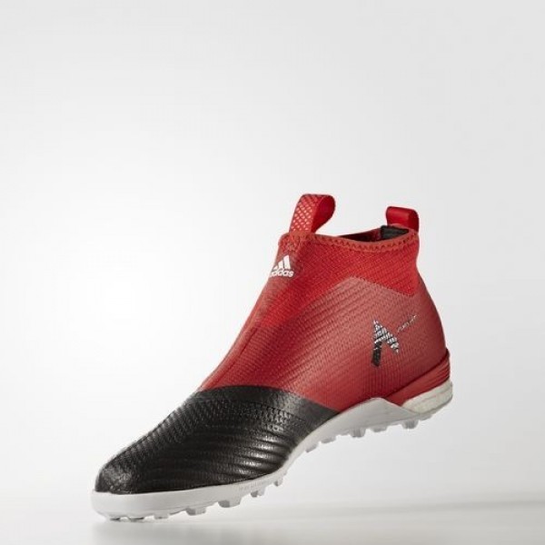 Adidas Ace Tango 17+ Purecontrol Turf Homme Red/Footwear White/Core Black Football Chaussures NO: S82078