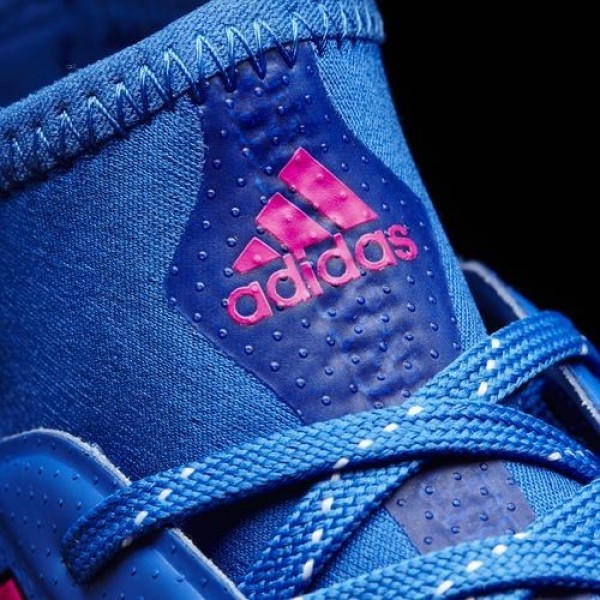Adidas Ace 17.3 Primemesh Terrain Souple Homme Blue/Shock Pink/Footwear White Football Chaussures NO: BA8507