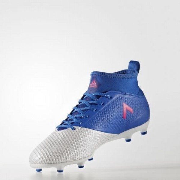 Adidas Ace 17.3 Primemesh Terrain Souple Homme Blue/Shock Pink/Footwear White Football Chaussures NO: BA8507