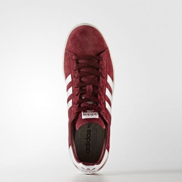 Adidas Campus Homme Collegiate Burgundy/Footwear White/Chalk White Originals Chaussures NO: BB0079
