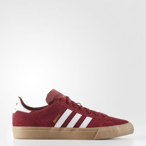 Adidas Campus Vulc Adv 2.0 Homme Collegiate Burgun...
