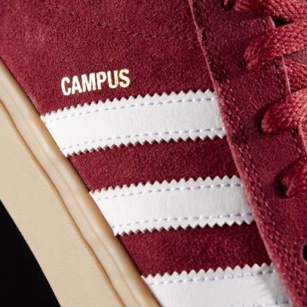 Adidas Campus Vulc Adv 2.0 Homme Collegiate Burgundy/Footwear White/Gum Originals Chaussures NO: BB8523