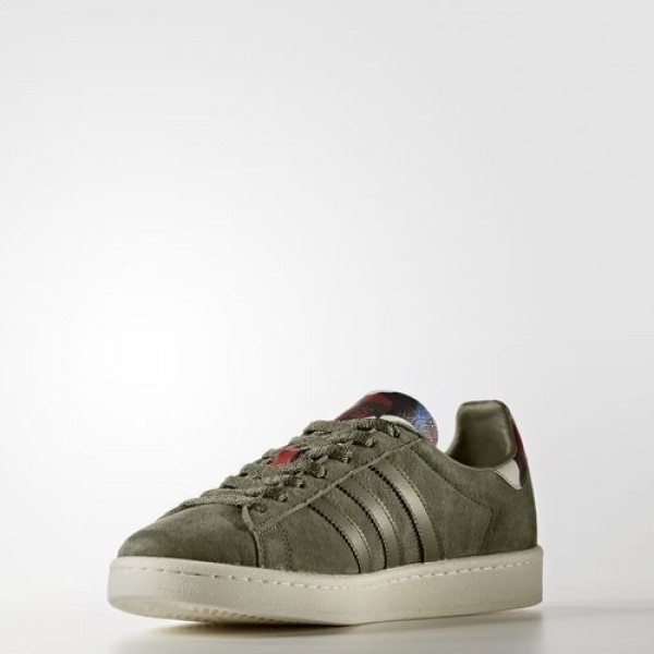Adidas Campus Homme Olive Cargo/Core Blue Originals Chaussures NO: BB0077