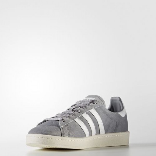 Adidas Campus Homme Grey/Footwear White/Chalk White Originals Chaussures NO: BA7535