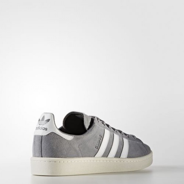 Adidas Campus Homme Grey/Footwear White/Chalk White Originals Chaussures NO: BA7535