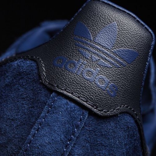 Adidas Campus Homme Mystery Blue/Night Navy/Chalk White Originals Chaussures NO: BB0087