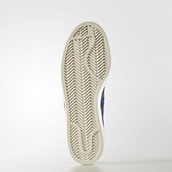 Adidas Campus Homme Mystery Blue/Night Navy/Chalk White Originals Chaussures NO: BB0087