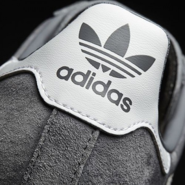 Adidas Campus Homme Grey/Footwear White/Chalk White Originals Chaussures NO: BA7535