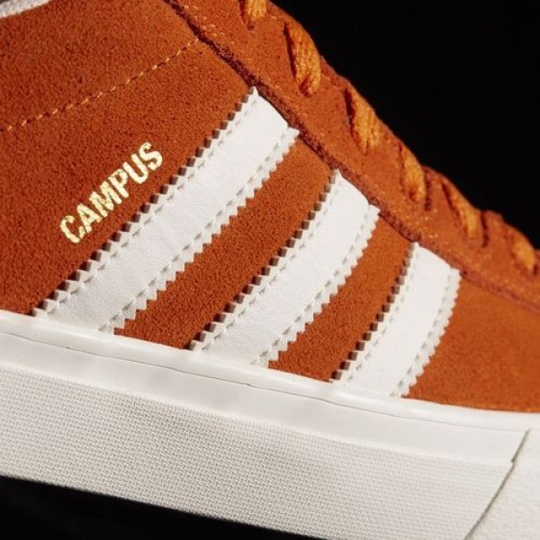 Adidas Campus Vulc Adv 2.0 Homme Tactile Orange/Chalk White Originals Chaussures NO: BB8524