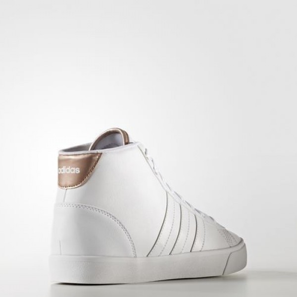 Adidas Cloudfoam Daily Qt Mid Femme Footwear White/Copper Metallic neo Chaussures NO: AW4011