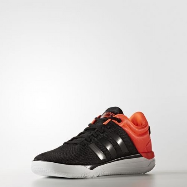 Adidas Cloudfoam Swish Homme Core Black/Solar Red neo Chaussures NO: AW4078