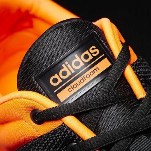 Adidas Cloudfoam Swish Homme Core Black/Solar Red neo Chaussures NO: AW4078