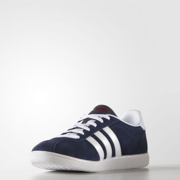 Adidas Vl Court Homme Collegiate Navy/Footwear White/Power Red neo Chaussures NO: F99260